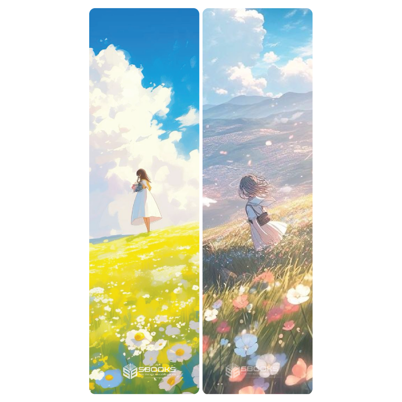10 Cái Bookmark Kẹp Sách, Dấu Trang Hoạ Tiết Phong Cảnh Thơ Mộng, Đáng Yêu - SBOOKS