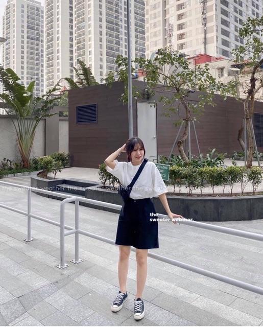 Quần culottes ngố - chất đũi mềm chun sau