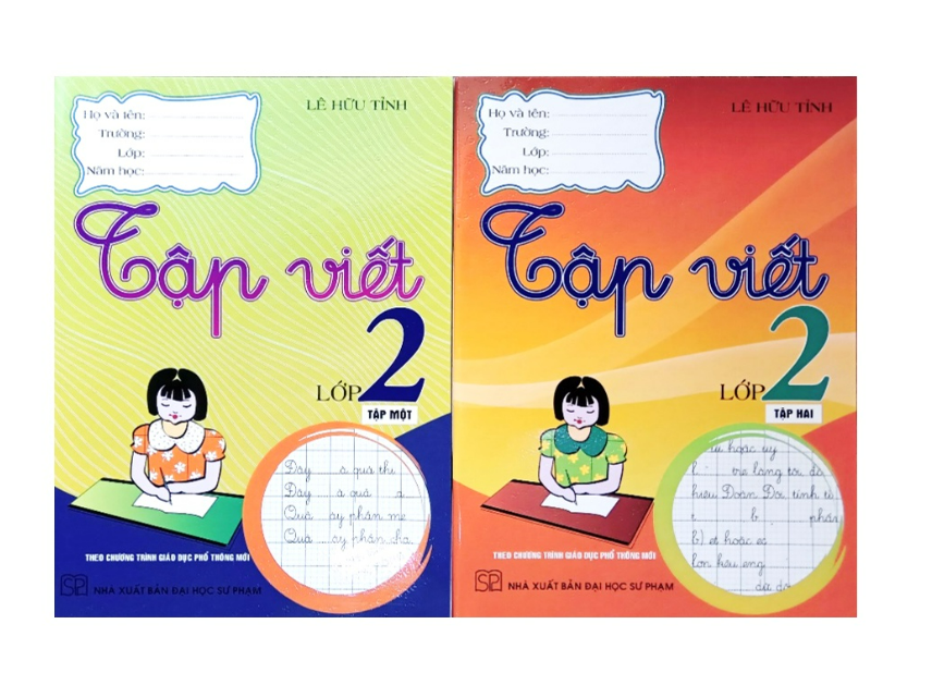 Sách - Combo Tập viết lớp 2 - tập 1 + 2