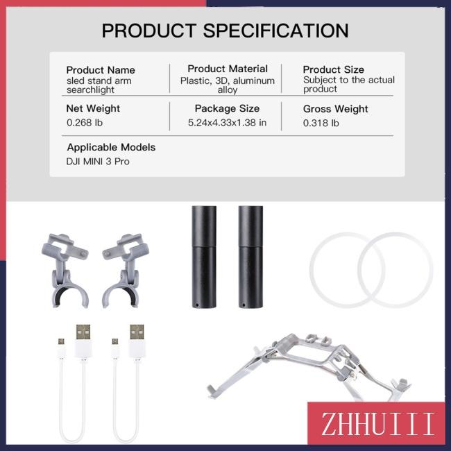 Bộ Phụ Kiện Đèn Pin Chuyên Dụng Cho Dji Mini 3pro