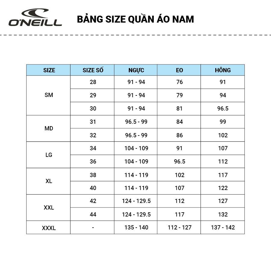 Quần đi biển nam Oneill Hyperfreak Solid - SP1106013-BLK