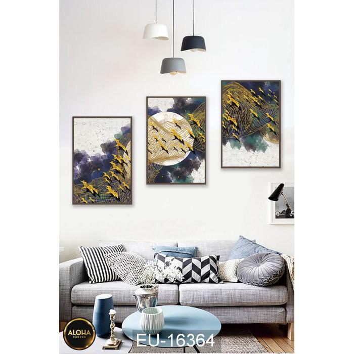 Tranh Canvas Treo Tường Hiện Đại Phòng Ngủ Phòng Khách Cầu Thang Phòng Bếp