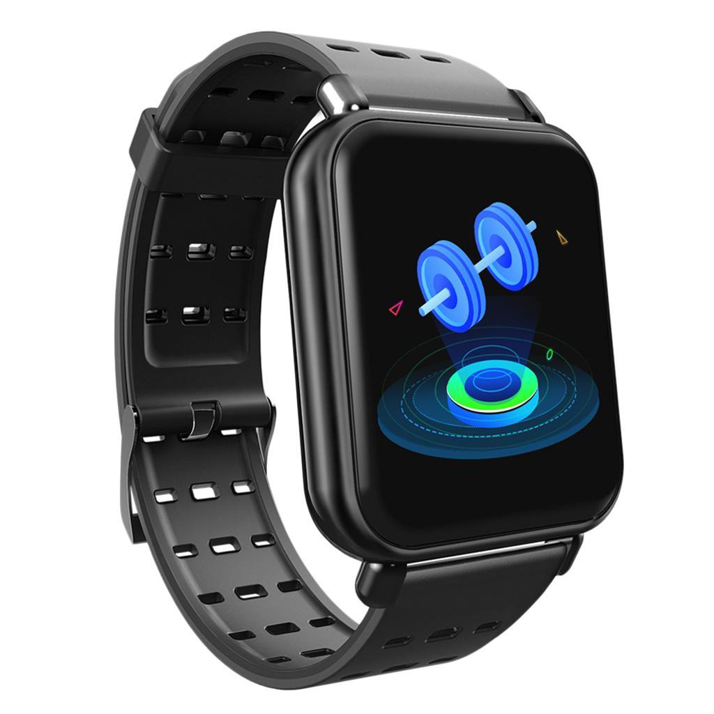 Y6pro Bluetooth Smart Watch Bracelet Colorful Waterproof Band Black,Silicone