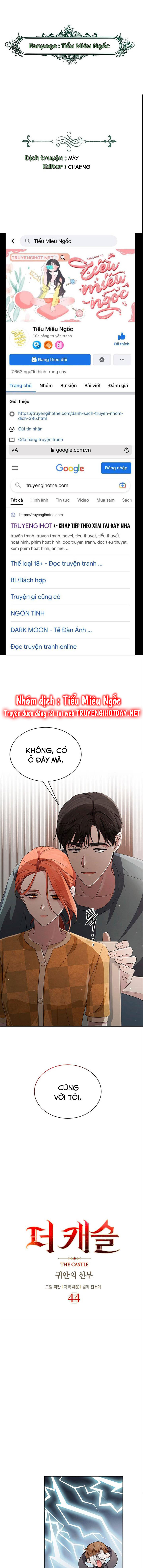 lâu đài - cô dâu của ma chapter 87 1