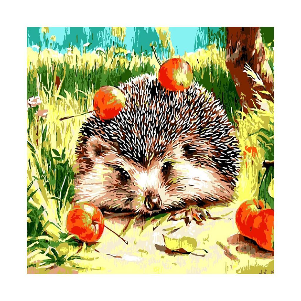Diamond Cross Stitch Painting Embroidery Kit Animals For Art Home Decoration - Hedgehog