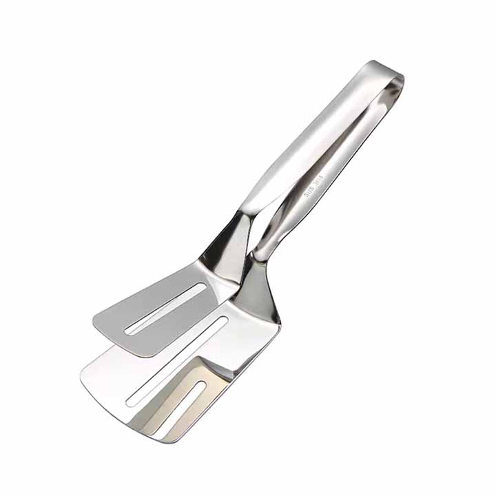Kẹp Gắp thức ăn Inox - 24.8x7.4cm 160g-KLTA
