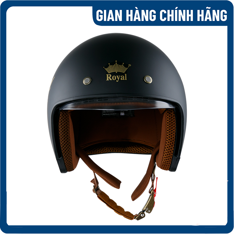 Nón bảo hiểm Royal M139 - Kính âm - Tem V4 trẻ trung - Lót nón tháo rời - Hàng chính hãng - Bảo hành 12 tháng