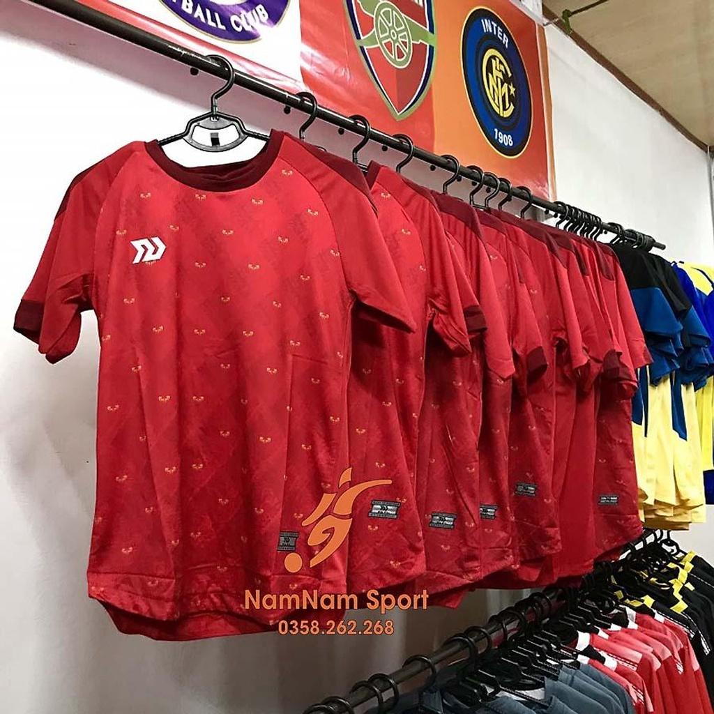 Bộ quần áo đá banh, đá bóng không Logo cao cấp Bulbal đỎ 2022_2023