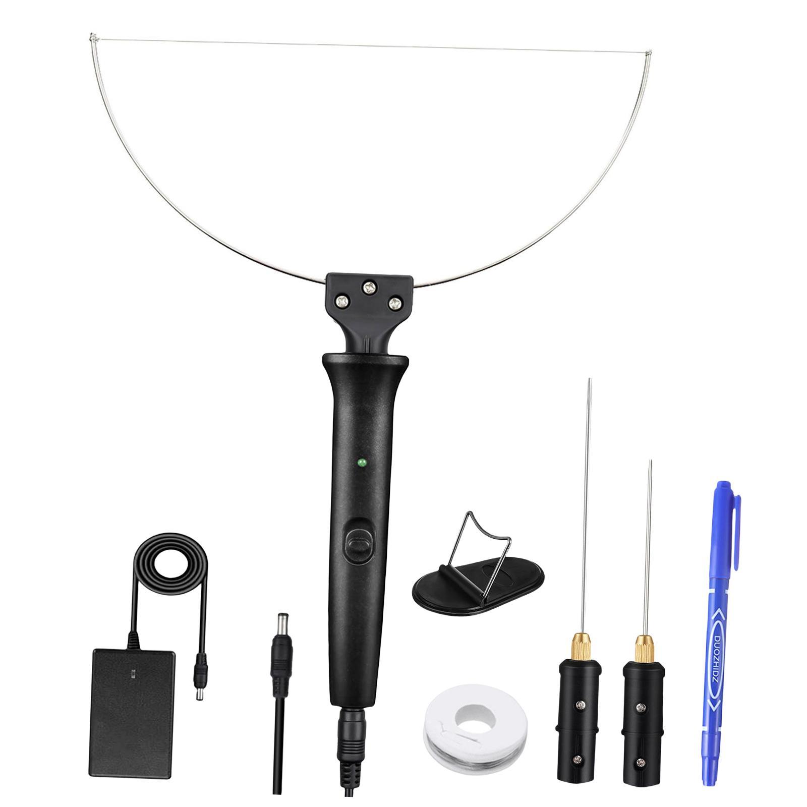 8 Pieces Set Electric Foam Cutter Pen Cutter kit Wire Foam Cutter
