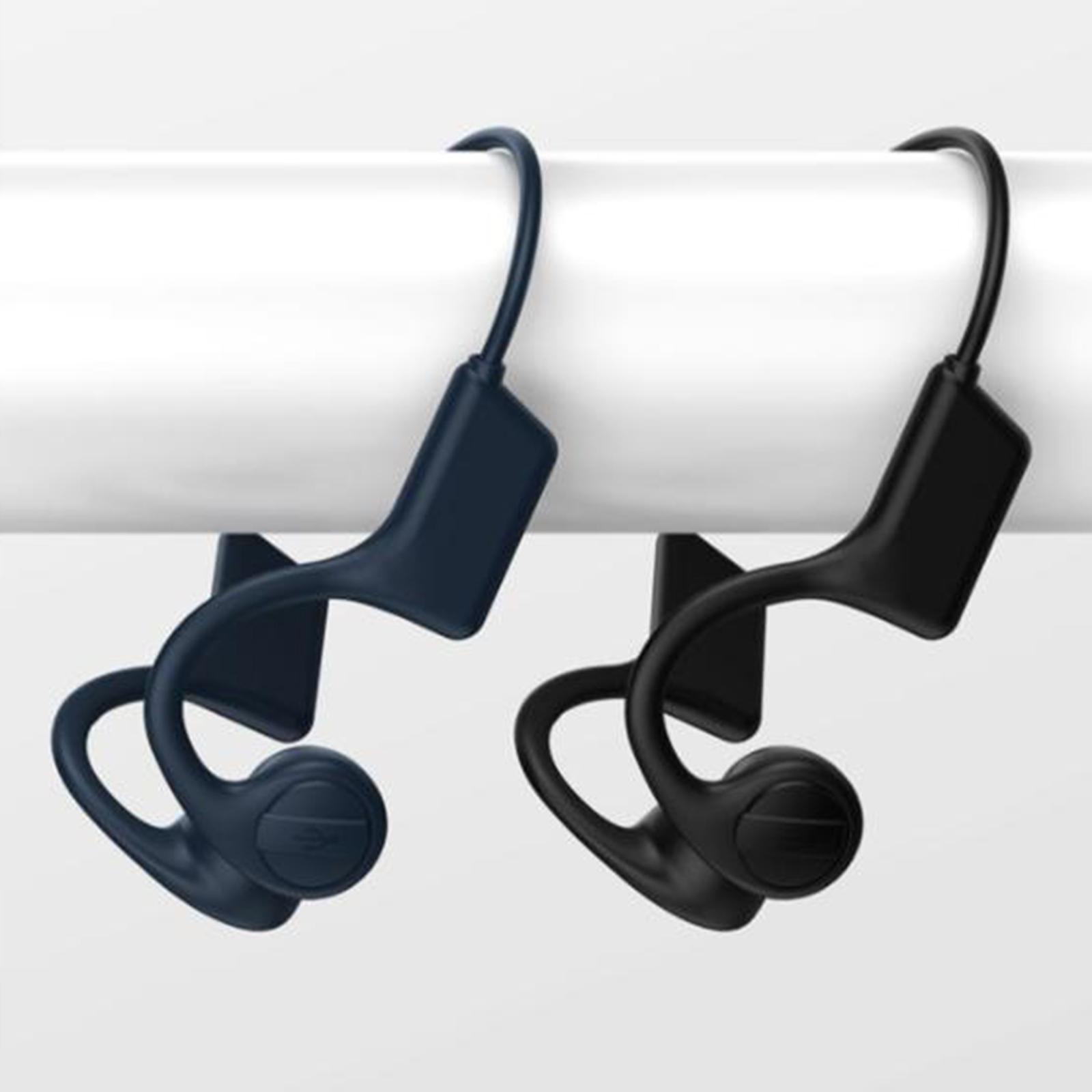 Bluetooth Headphone, Bone Conduction Stereo Noise Reduction Open Ear Headset for Driving