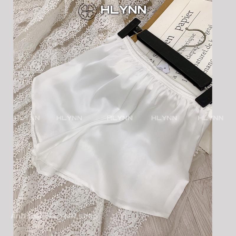 Quần lụa satin mặc nhà quần mặc váy