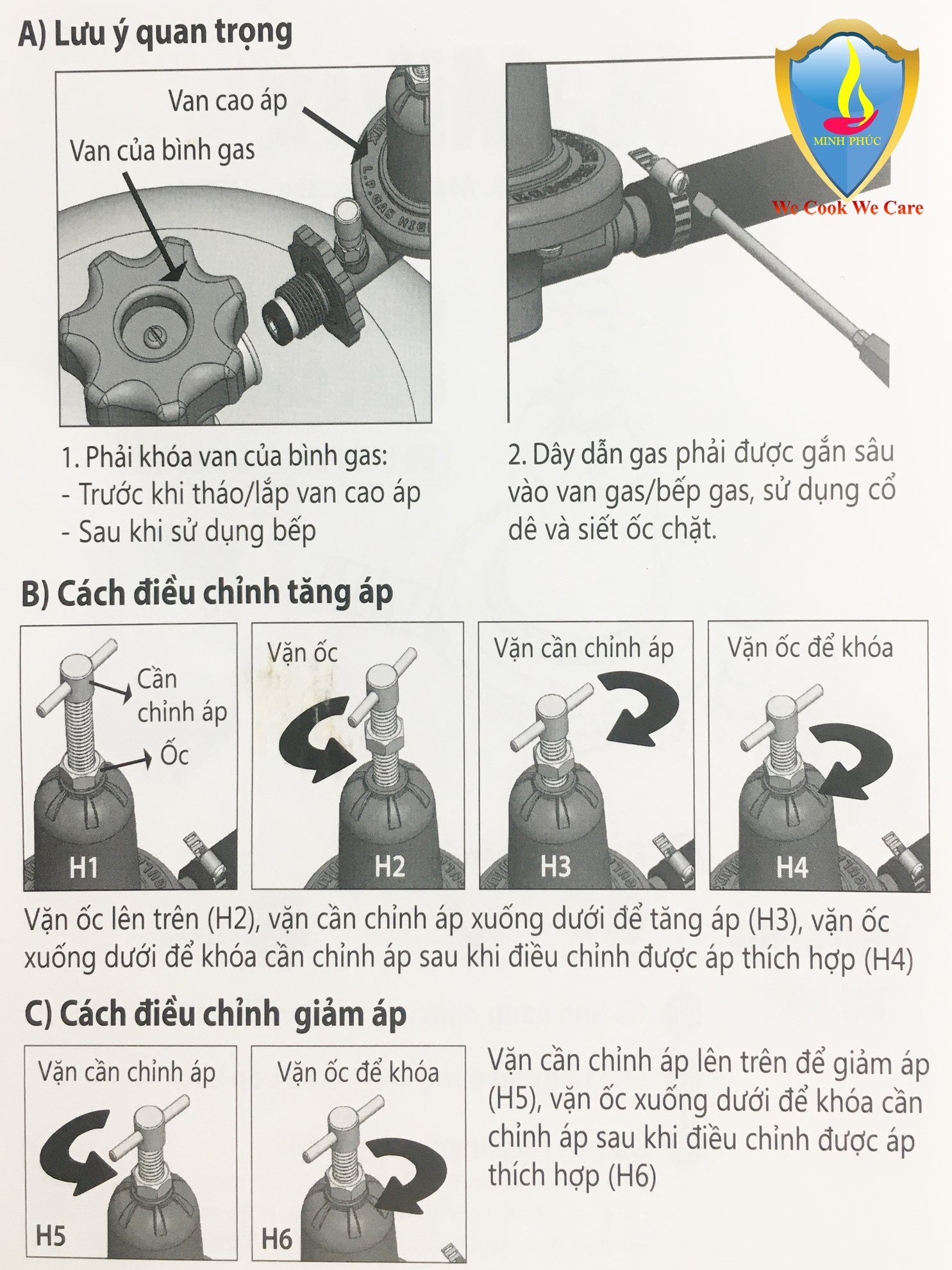 Bộ van CAO ÁP ngắt gas tự động NA-537SH-VN - HÀNG CHÍNH HÃNG NAMILUX (MP)