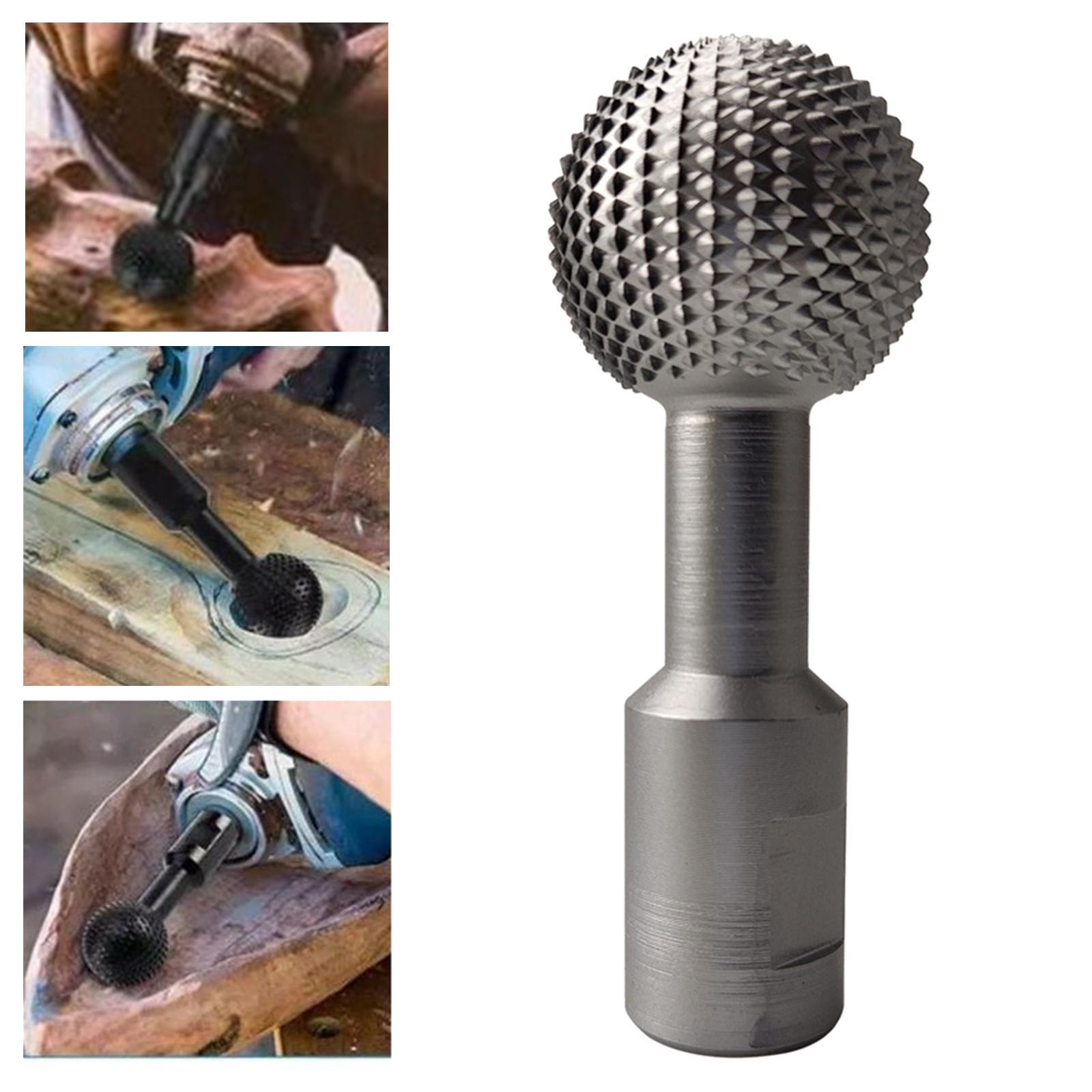 2xBall Gouge Woodworking Pro Wood Carving Hand Tools 10mm