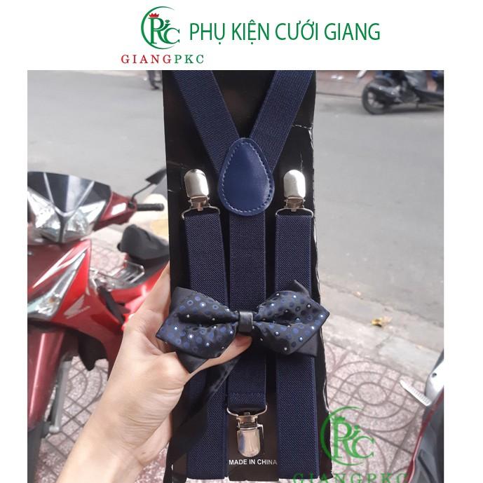 Dây đai chữ Y nam bản 2.5 cm đủ màu kèm nơ nhọn cao cấp Giangpkc mẫu mới tháng 2021 TP HCM