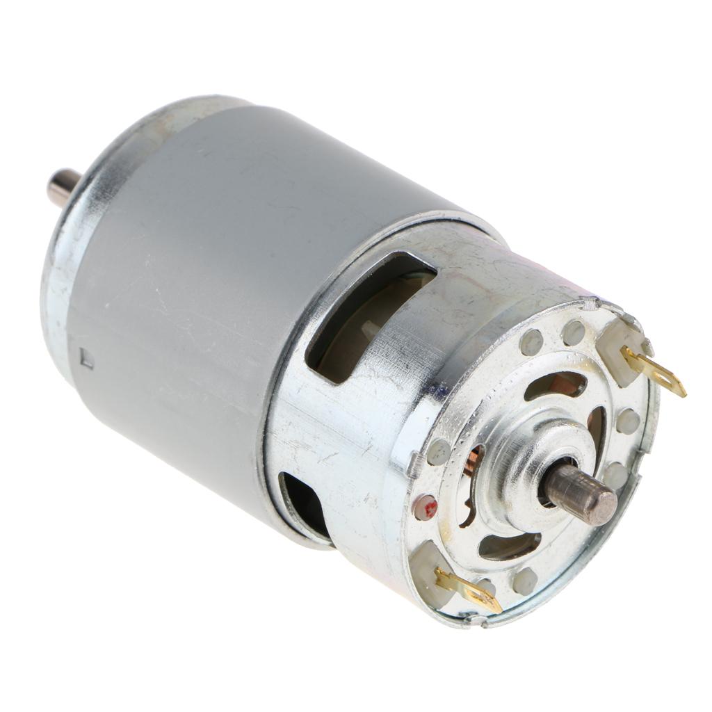 12V 11000RPM DC Motor 775 Motor High speed Large Torque Double Ball Bearing