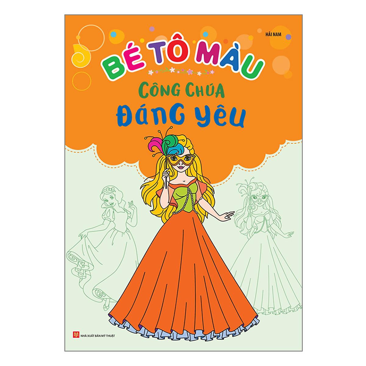 Bé Tô Màu Công Chúa – Công Chúa Đáng Yêu