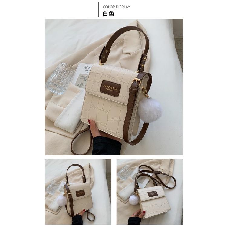 Túi xách đeo chéo nữ dáng hộp sành điệu, Túi cầm tay vuông ulzzang phong cách hàn quốc đi làm đi chơi TD12