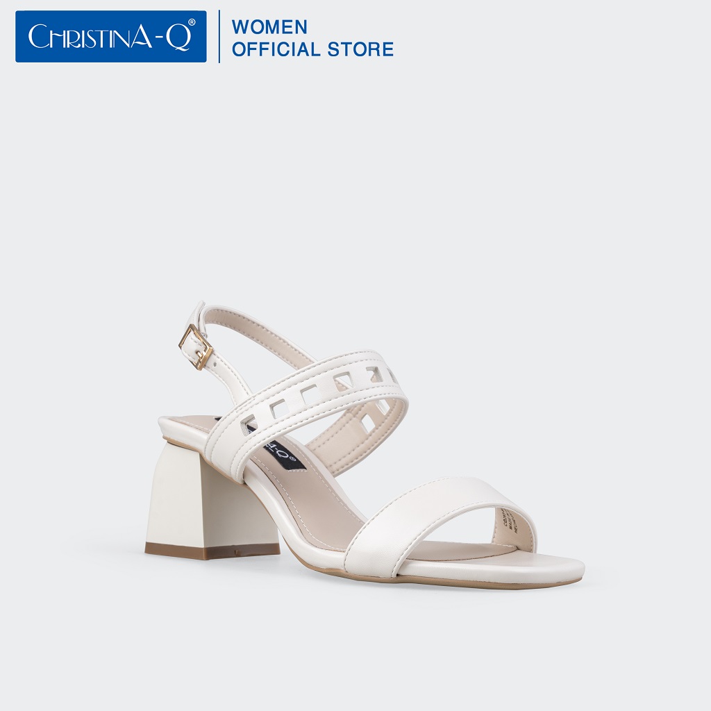 Giày Sandals Nữ Gót Trụ ChristinA-Q XDN293