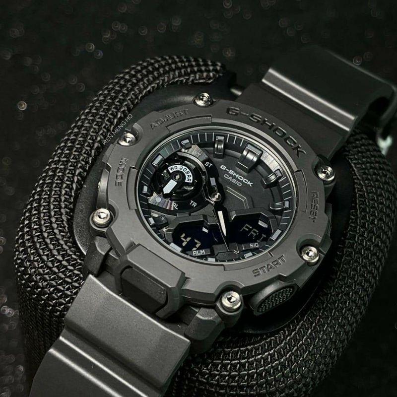 Đồng Hồ Nam Dây Nhựa Casio G-Shock GA-2200BB-1ADR Chính Hãng - GA-2200BB-1A