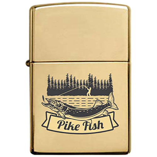 Bật Lửa Zippo 254B Khắc Hình Độc Đáo