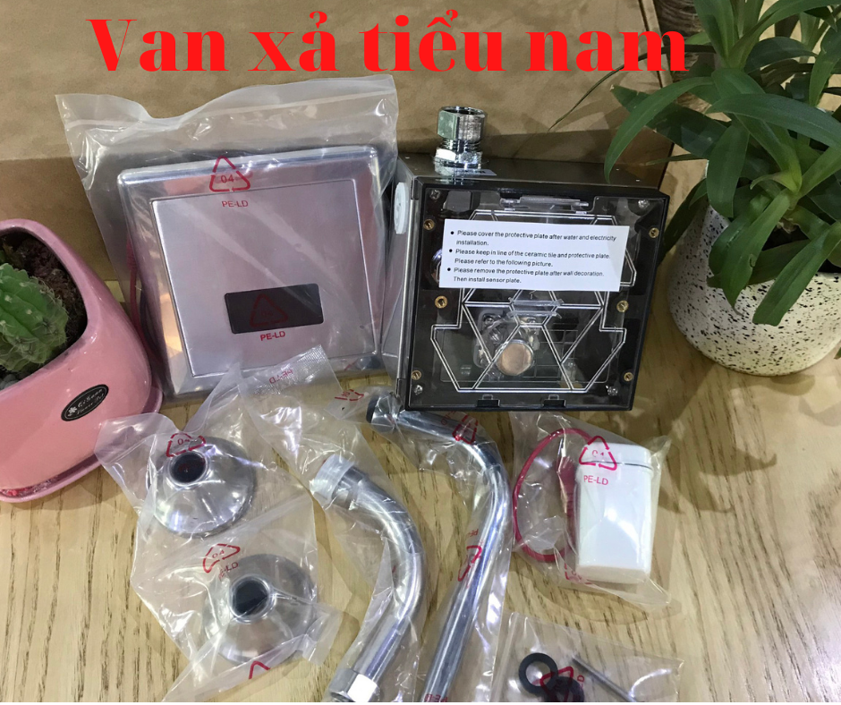 Van xả nước bồn tiểu nam tự động