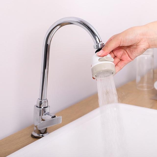 Đầu vòi tăng áp điều hướng 360 độ, 3 chế độ chảy