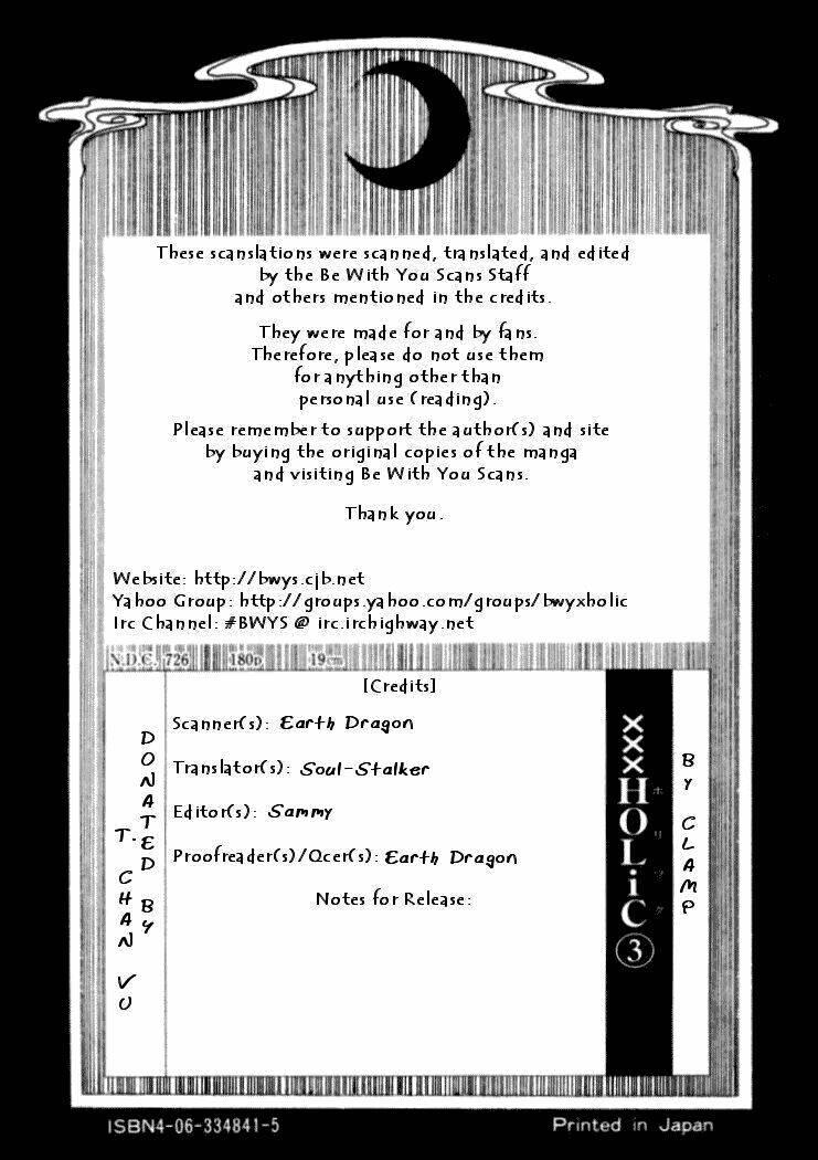 xxxholic - hành trình bí ẩn chapter 21 2