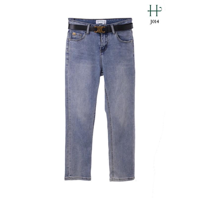 Quần Jeans ống đứng Hàn Quốc - J14 - Xanh Jeans