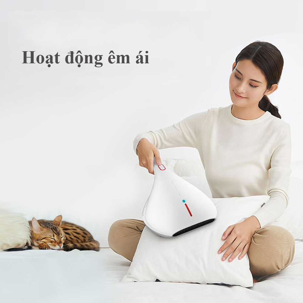 Máy hút bụi diệt khuẩn Giường, nệm, sofa CM800 công suất 450W hút sạch bụi và khử khuẩn triệt để bằng tia UV