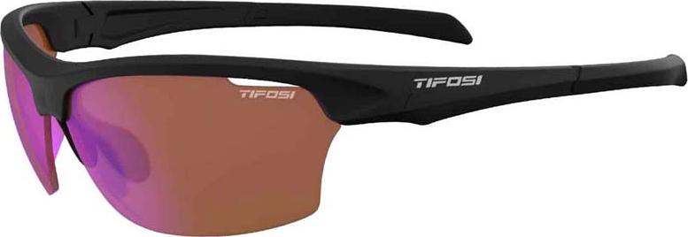 Kính mát thể thao Unisex Tifosi Intense - Gọng Matte Black, Tròng AC Red - Matte Black