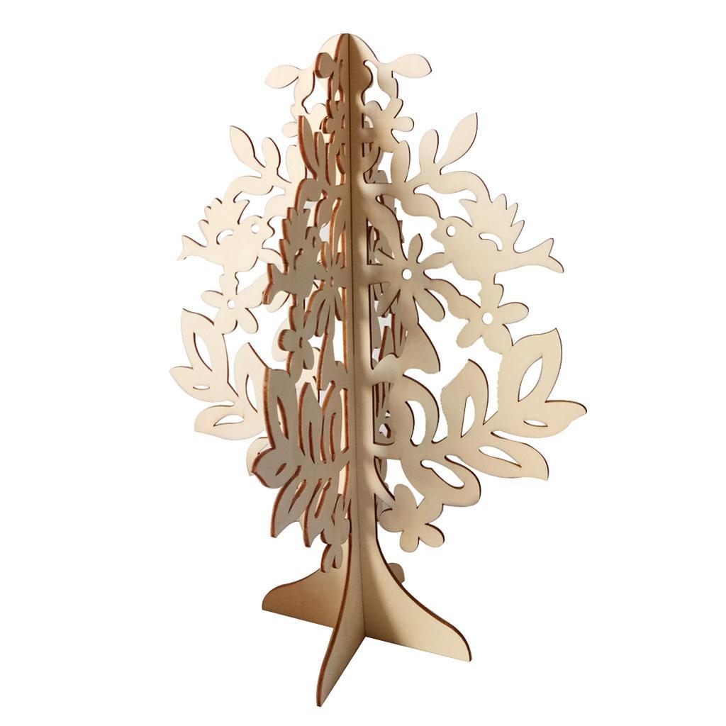 Tabletop Mini Wooden Christmas  Ornaments For Christmas Decoration