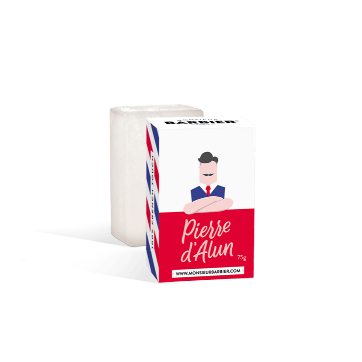 Đá khoáng dưỡng da ngăn ngừa kích ứng sau khi cạo râu Monsieur Barbier 75g