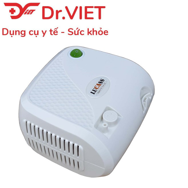 Máy xông khí dung Lucass LC 8001 Chính hãng- Hỗ trợ sức khoẻ gia đình, Có tay cầm, dễ dàng di chuyển