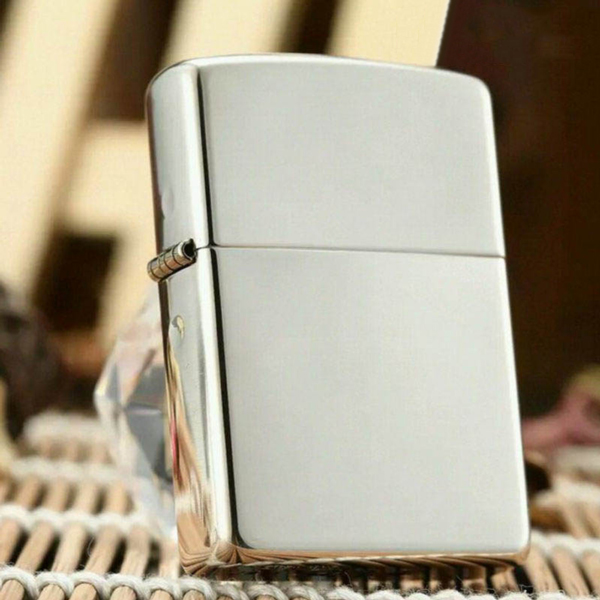 Bật Lửa Zippo 15 - Bật Lửa Zippo High Polish Sterling Silver