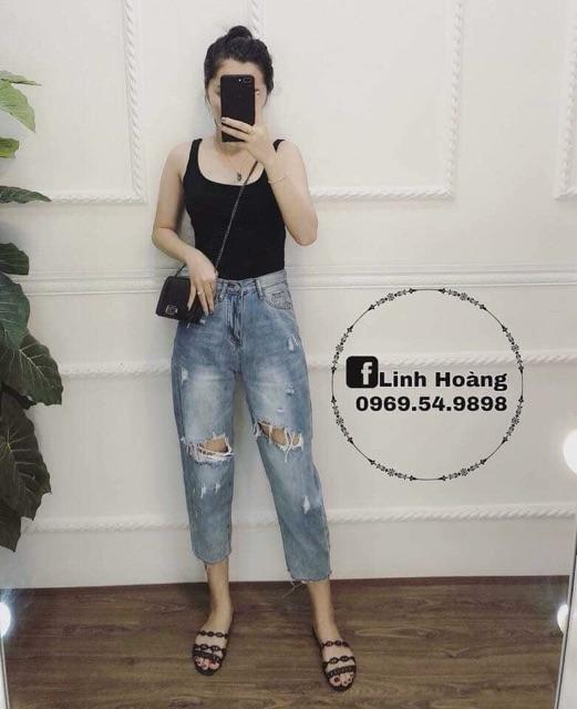 Quần jean siêu chất - Ảnh thật