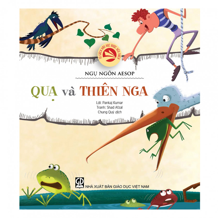 Ngụ ngôn Aesop: Quạ và thiên nga