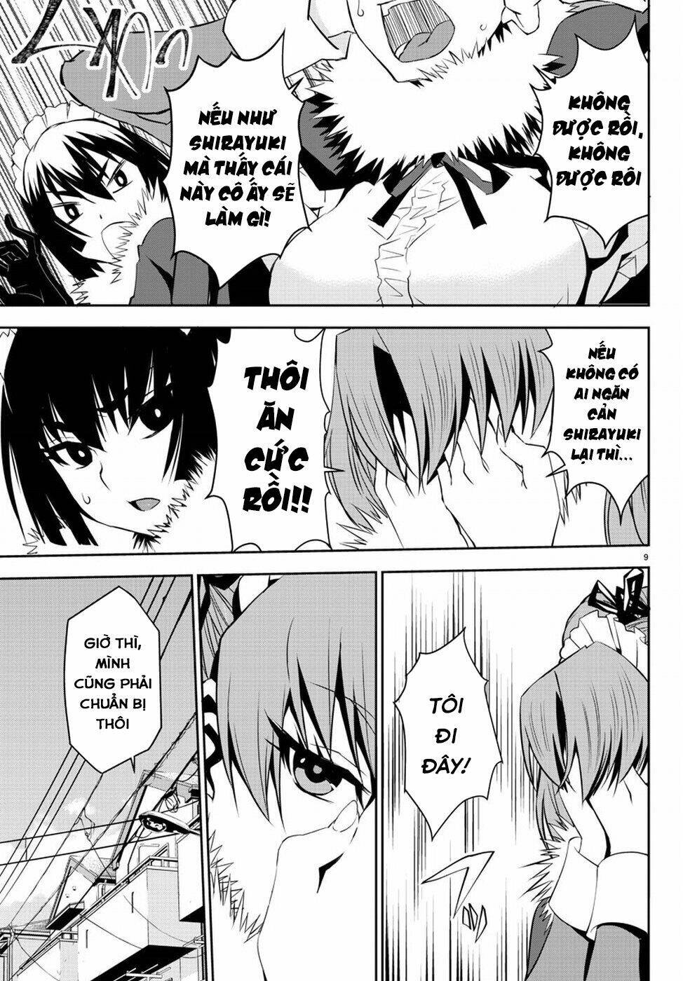 :oshikake maid shirayuki-san chapter 3 13