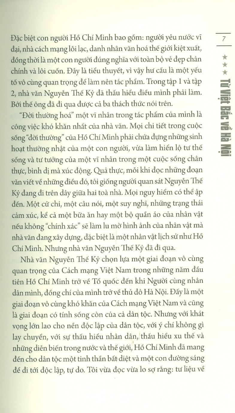[Tặng kèm Book mark] NƯỚC NON VẠN DẶM TẬP 3 - TỪ VIỆT BẮC VỀ HÀ NỘI - Nguyễn Thế Kỷ - Liên Việt - NXB Văn Học.