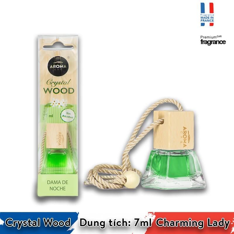 Tinh dầu treo xe ô tô Aroma Car Crystal Wood 7ml