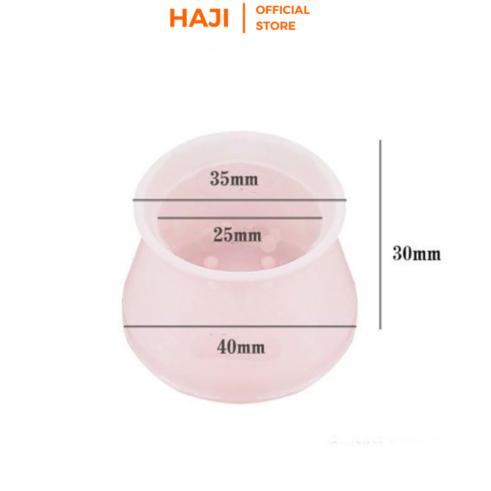 Miếng bọc chân bàn ghế silicon bền bỉ dẻo dai chống trầy sàn nhà hiệu quả