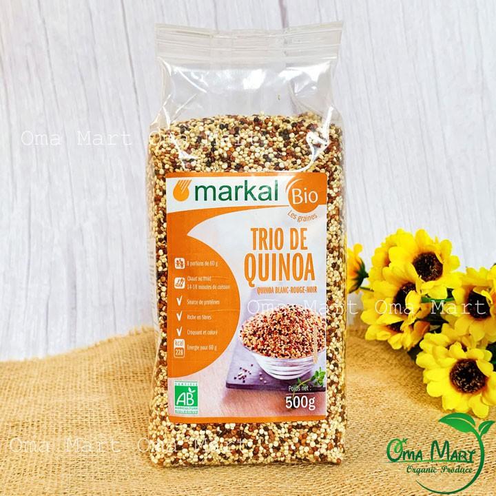 Diêm mạch (quinoa) 3 màu hữu cơ Markal 500g