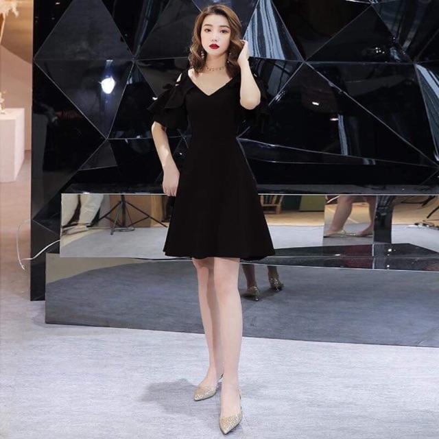 Đầm xoè Bigsize tay đan dây 60-85 ký