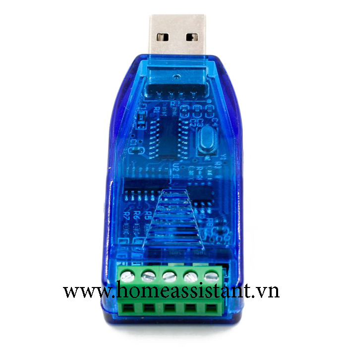 USB To RS485 Modbus Chuẩn Công Nghiệp ZK-U485 (Hỗ trợ HomeAssistant)