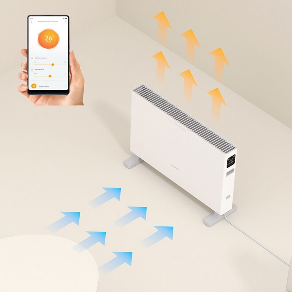 Máy Sưởi Điện Thông Minh Xiaomi Smartmi Convector Heater 1S (Smart version) - Hàng Nhập Khẩu