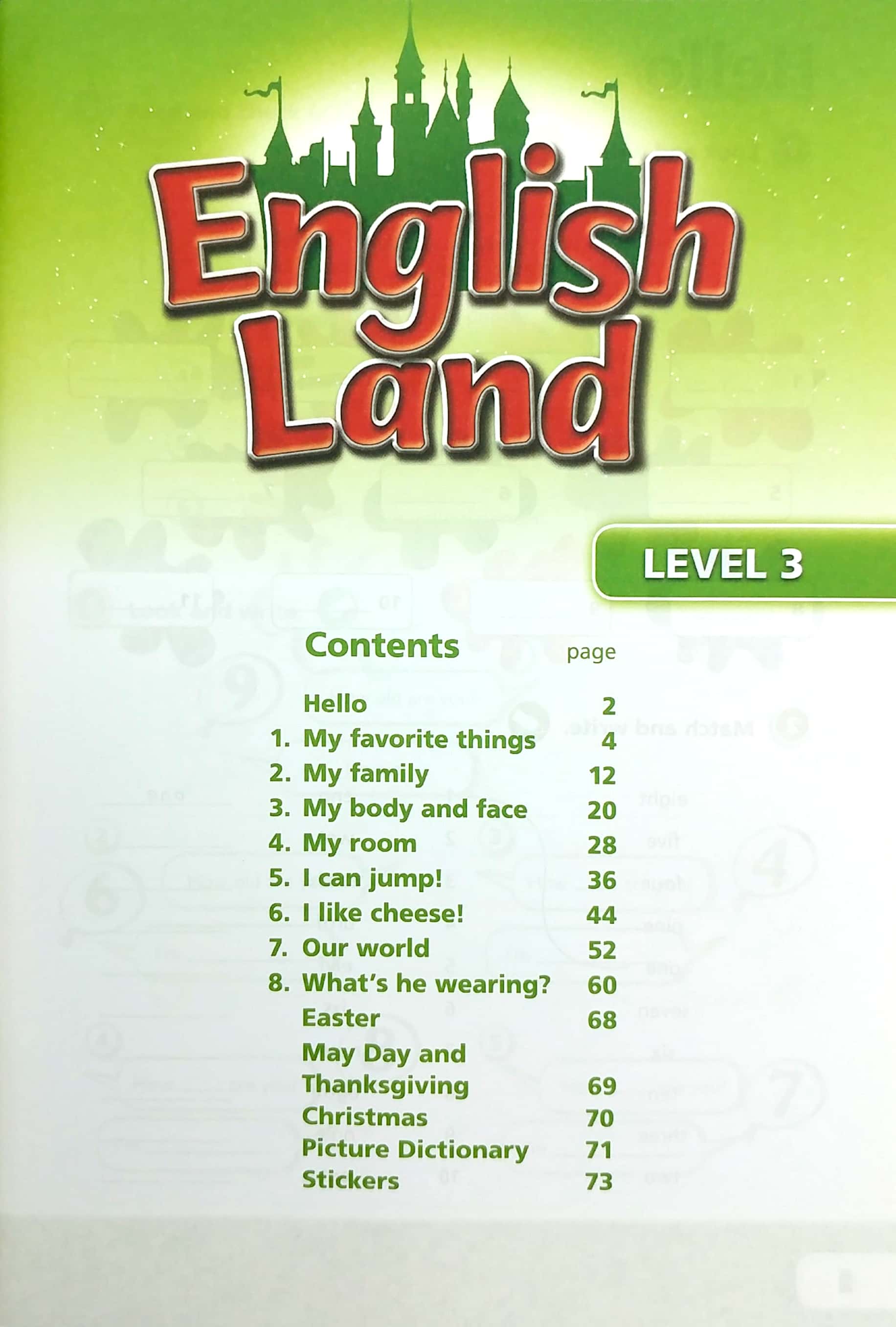 English Land  Level 3: Student Book + Activity Book With CDs