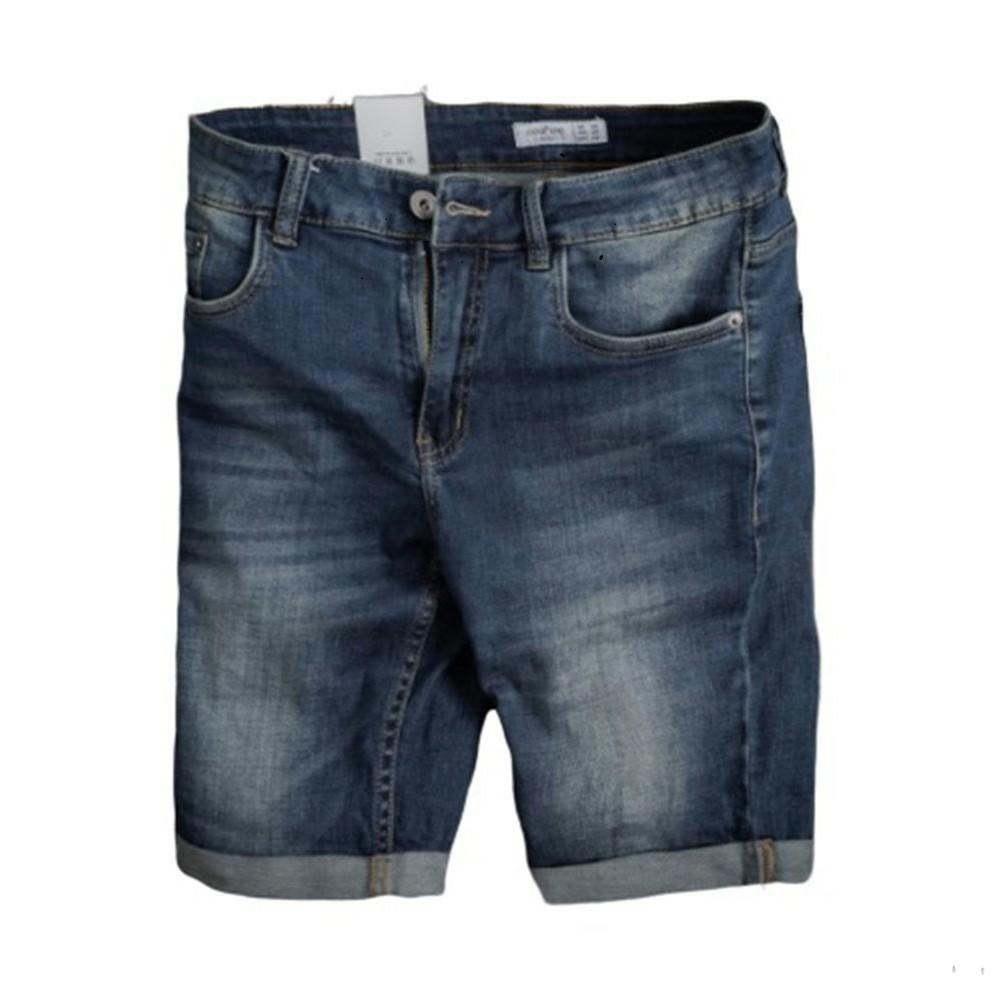 Quần short nam chất jean King168 , co dãn , ngang đầu gối trên Mẫu TB06