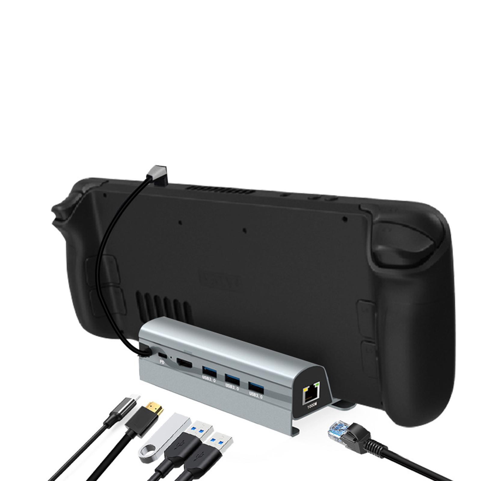 6 in 1 Multiport Adapter Converter USB C Adapter Converter for Game Accessories Phone