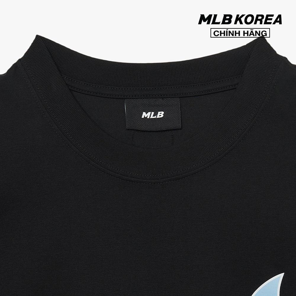 MLB - Áo thun unisex cổ tròn tay ngắn Basic Big Logo 3ATSB0333-50BKS