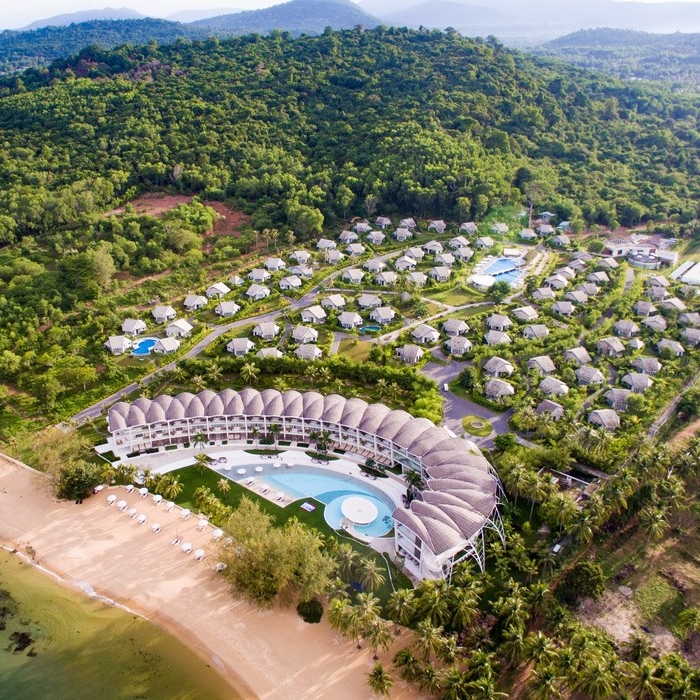 Gói 3N2Đ The Shells Resort & Spa 5* Phú Quốc - Buffet Sáng, Hồ Bơi, Bãi Biển Riêng, Đón Tiễn Sân Bay, Dành Cho 02 Người Lớn, Giải Thưởng Khách Sạn Thiết Kế Kiến Trúc Đẹp