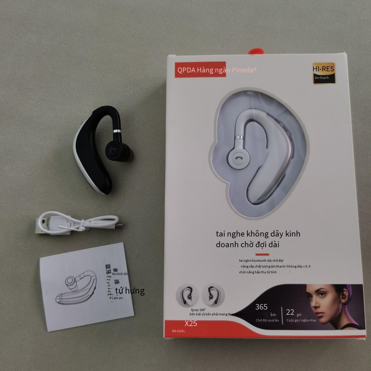 Tai nghe bluetooth x25 phong cách mới nhất có thể nghe nhạc 22h treo cổ tai nghe bluetooth thể thao tai nghe bluetooth cao cấp